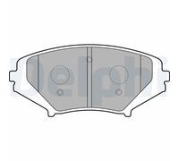 DELPHI LP1867 Kit pastiglie freno, Freno a disco per MAZDA