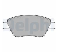 Set di pastiglie freno DELPHI LP1899, anteriore