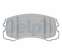 DELPHI LP1901 Kit pastiglie freno, Freno a disco per MITSUBISHI,NISSAN
