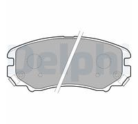 DELPHI LP1902 Kit pastiglie freno, Freno a disco per BAIC,CHANGAN,GEELY,HYUNDAI,