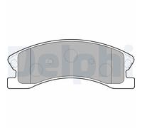 DELPHI LP1906 Kit pastiglie freno, Freno a disco per JEEP