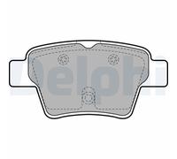 RIDEX Kit pastiglie freni Posteriore adatto per PEUGEOT 207 (WA, WC) 307 (3A/C)