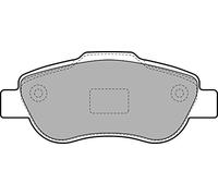 LP1929 Kit pastiglie pattini freno Delphi Anteriore per FIAT PANDA
