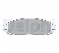 DELPHI LP1931 Kit pastiglie freno, Freno a disco per JEEP