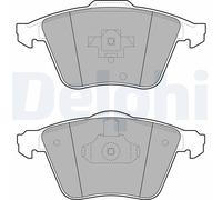 Set di pastiglie freno DELPHI LP1943, anteriore