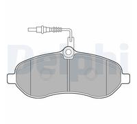 DELPHI LP1995 Kit pastiglie freno, Freno a disco per CITROËN,FIAT,PEUGEOT,TOYOTA