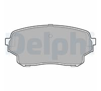 DELPHI LP2000 Kit pastiglie freno, Freno a disco per SUZUKI
