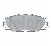 Set di pastiglie freno DELPHI LP2003, anteriore
