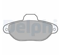 DELPHI LP2013 Kit pastiglie freno, Freno a disco per FIAT,FORD