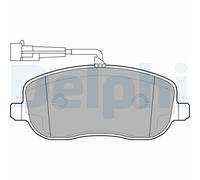 DELPHI LP2024 Kit pastiglie freno, Freno a disco per FIAT