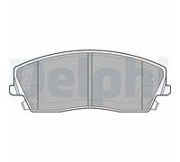 DELPHI LP2034 Kit pastiglie freno, Freno a disco per CHRYSLER,DODGE,LANCIA