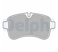 DELPHI LP2040 Kit pastiglie freno, Freno a disco per IVECO