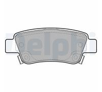 DELPHI LP2047 Kit pastiglie freno, Freno a disco per HONDA