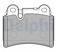 DELPHI LP2061 Kit pastiglie freno, Freno a disco per VW