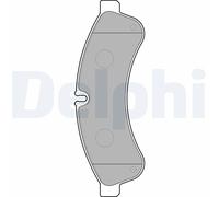 Set di pastiglie freno DELPHI LP2063