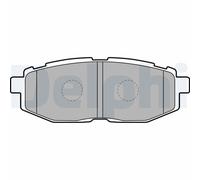 DELPHI LP2076 Kit pastiglie freno, Freno a disco per SUBARU,TOYOTA