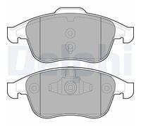 Set di pastiglie freno DELPHI LP2079, anteriore