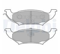 DELPHI LP2085 Kit pastiglie freno, Freno a disco per CHRYSLER,DODGE,LINCOLN,MERC