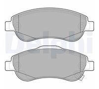 DELPHI LP2093 Kit pastiglie freno, Freno a disco per HONDA