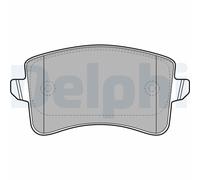 Set di pastiglie freno DELPHI LP2106, posteriore