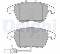 Set di pastiglie freno DELPHI LP2107, anteriore
