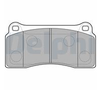 DELPHI LP2113 Kit pastiglie freno, Freno a disco per JAGUAR