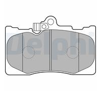DELPHI LP2122 Kit pastiglie freno, Freno a disco per LEXUS,TOYOTA
