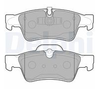 DELPHI LP2124 Kit pastiglie freno, Freno a disco per MERCEDES-BENZ