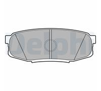 DELPHI LP2154 Kit pastiglie freno, Freno a disco per LEXUS,TOYOTA