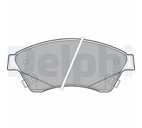 DELPHI LP2171 Kit pastiglie freno, Freno a disco per CHEVROLET,OPEL,VAUXHALL