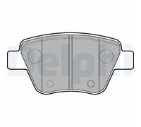 DELPHI LP2178 Kit pastiglie freno, Freno a disco per AUDI,SEAT,SKODA,VW