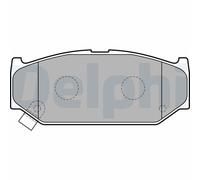 DELPHI LP2182 Kit pastiglie freno, Freno a disco per CHANGAN,SUZUKI,SUZUKI (CHAN