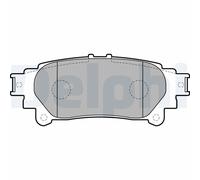 DELPHI LP2196 Kit pastiglie freno, Freno a disco per LEXUS,TOYOTA