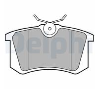 DELPHI LP2255 Kit pastiglie freno, Freno a disco per AUDI,SEAT,VW