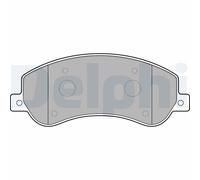 DELPHI LP2257 Kit pastiglie freno, Freno a disco per VW