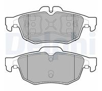 DELPHI LP2259 Kit pastiglie freno, Freno a disco per RENAULT,TOYOTA