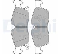 DELPHI LP2275 Kit pastiglie freno, Freno a disco per DODGE,JEEP
