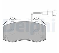 DELPHI LP2280 Kit pastiglie freno, Freno a disco per ABARTH,ALFA ROMEO,FIAT