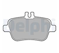 Set di pastiglie freno DELPHI LP2289, posteriore