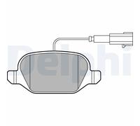 DELPHI LP2302 Kit pastiglie freno, Freno a disco per ABARTH,FIAT