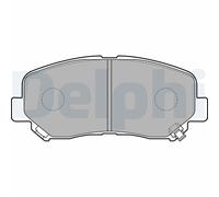 DELPHI LP2481 Kit pastiglie freno, Freno a disco per MAZDA,TOYOTA
