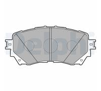 DELPHI LP2487 Kit pastiglie freno, Freno a disco per MAZDA