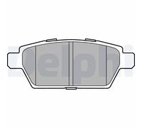 DELPHI LP2493 Kit pastiglie freno, Freno a disco per FORD USA,MAZDA,MAZDA (FAW)