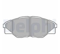 DELPHI LP2496 Kit pastiglie freni
