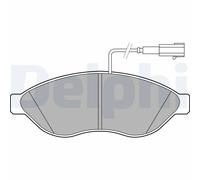DELPHI LP2498 Kit pastiglie freno, Freno a disco per CITROËN,FIAT,OPEL,PEUGEOT,V