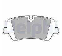 Set di pastiglie freno DELPHI LP2508, posteriore