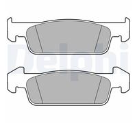 DELPHI LP2663 Kit pastiglie freno, Freno a disco per DACIA,RENAULT