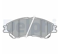 DELPHI LP2664 Kit pastiglie freno, Freno a disco per MAZDA,SUZUKI
