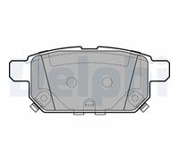 Set di pastiglie freno DELPHI LP2687, posteriore