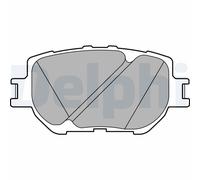 DELPHI LP2699 Kit pastiglie freno, Freno a disco per LEXUS,TOYOTA